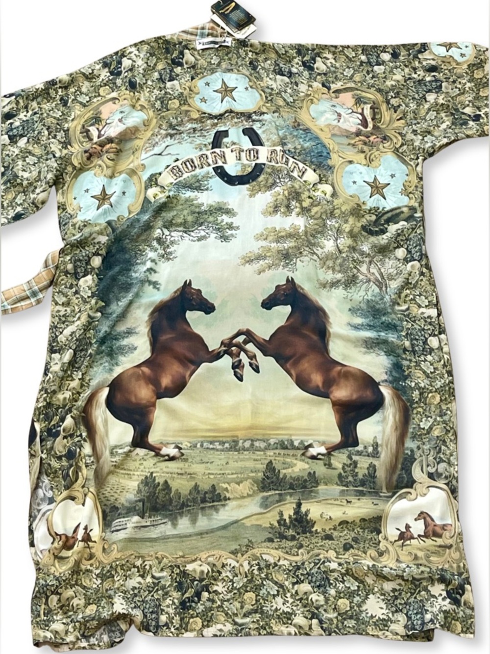 Market of Stars | Born To Run Opera Kimono Robe | Sz OS